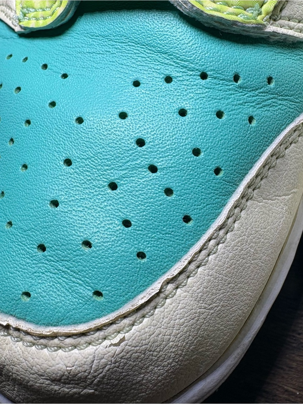 Nike Dunk High Premium Glow In The Dark 2 Men’s Size 10 312786-131 2007 - Picture 9 of 14